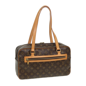 LOUIS VUITTON Monogram Cite GM Hand Bag M51181 LV Auth 80940