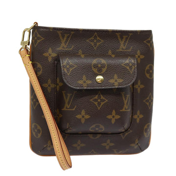 LOUIS VUITTON Monogram Partition Pouch M51901 LV Auth 80941A