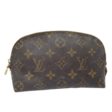 LOUIS VUITTON Monogram Pochette Cosmetic PM Cosmetic Pouch M47515 LV Auth 81125