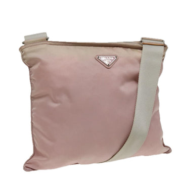 PRADA Shoulder Bag Nylon Pink Auth 81182