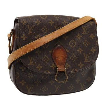 LOUIS VUITTON Monogram Saint Cloud GM Shoulder Bag M51242 LV Auth 81246