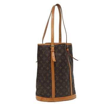 LOUIS VUITTON Monogram Bucket GM Shoulder Bag M42236 LV Auth 81288