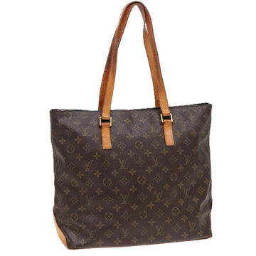 LOUIS VUITTON Monogram Cabas Mezzo Tote Bag M51151 LV Auth 81293