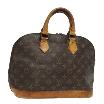 LOUIS VUITTON Monogram Alma Hand Bag M51130 LV Auth 81298