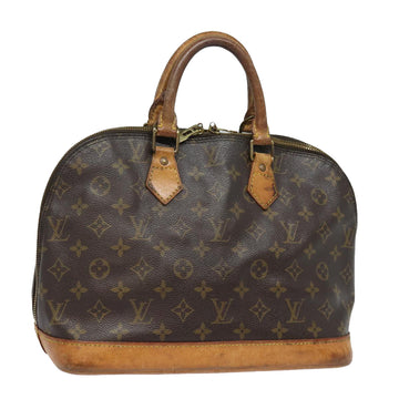 LOUIS VUITTON Monogram Alma Hand Bag M51130 LV Auth 81299