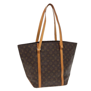 LOUIS VUITTON Monogram Sac Shopping Tote Bag M51108 LV Auth 81312