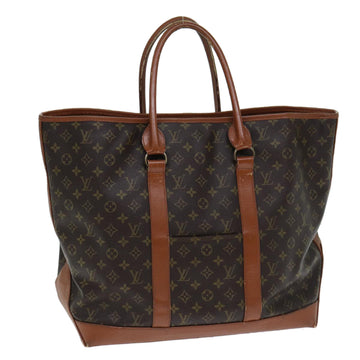 LOUIS VUITTON Monogram Sac Weekend GM Tote Bag M42420 LV Auth 81318