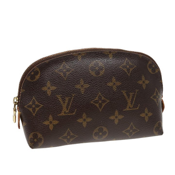 LOUIS VUITTON Monogram Pochette Cosmetic PM Cosmetic Pouch M47515 LV Auth 81372