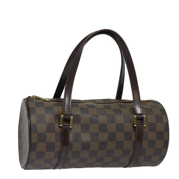 LOUIS VUITTON Damier Ebene Papillon 30 Hand Bag N51303 LV Auth 81402