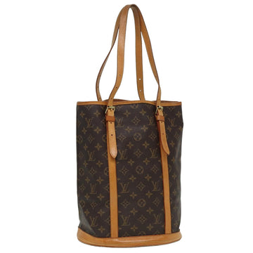 LOUIS VUITTON Monogram Bucket GM Shoulder Bag M42236 LV Auth 81429