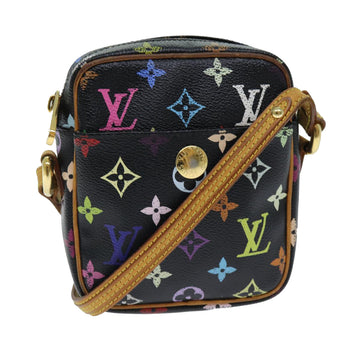 LOUIS VUITTON Monogram Multicolor Lift Shoulder Bag Black M40056 LV Auth 81490