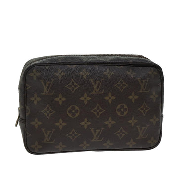 LOUIS VUITTON Monogram Trousse Toilette 23 Clutch Bag M47524 LV Auth 81491