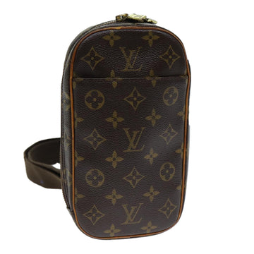 LOUIS VUITTON Monogram Pochette Gange Shoulder Bag M51870 LV Auth 81493