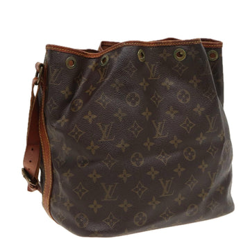 LOUIS VUITTON Monogram Petit Noe Shoulder Bag M42226 LV Auth 81511