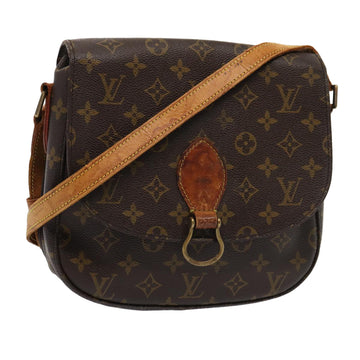 LOUIS VUITTON Monogram Saint Cloud GM Shoulder Bag M51242 LV Auth 81527