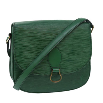 LOUIS VUITTON Epi Saint Cloud GM Shoulder Bag Green M52194 LV Auth 81536