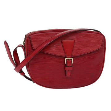 LOUIS VUITTON Epi Jeune Fille MM Shoulder Bag Red M52157 LV Auth 81537