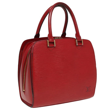 LOUIS VUITTON Epi Pont Neuf Hand Bag Red M52057 LV Auth 81568