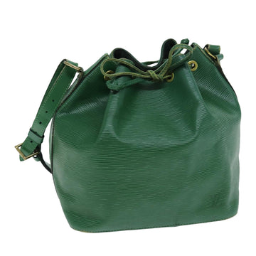 LOUIS VUITTON Epi Petit Noe Shoulder Bag Green M44104 LV Auth 81574