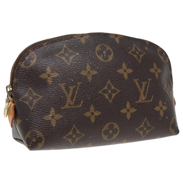 LOUIS VUITTON Monogram Pochette Cosmetic PM Cosmetic Pouch M47515 LV Auth 81602