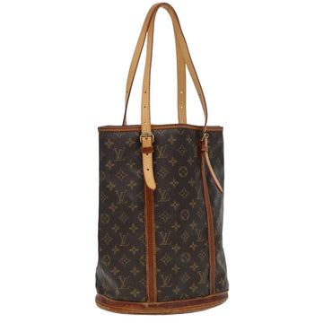 LOUIS VUITTON Monogram Bucket GM Shoulder Bag M42236 LV Auth 81702