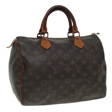 LOUIS VUITTON Monogram Speedy 30 Hand Bag M41526 LV Auth 81710