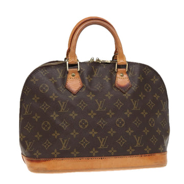 LOUIS VUITTON Monogram Alma Hand Bag M51130 LV Auth 81714