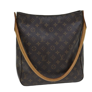 LOUIS VUITTON Monogram Looping GM Shoulder Bag M51145 LV Auth 81737