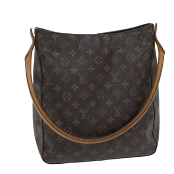 LOUIS VUITTON Monogram Looping GM Shoulder Bag M51145 LV Auth 81738