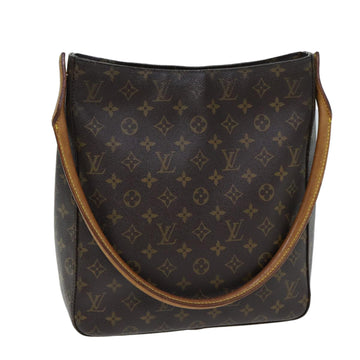 LOUIS VUITTON Monogram Looping GM Shoulder Bag M51145 LV Auth 81739