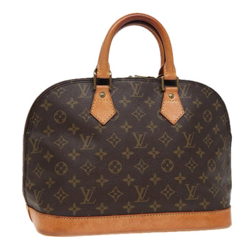 LOUIS VUITTON Monogram Alma Hand Bag M51130 LV Auth 81776