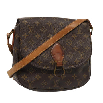 LOUIS VUITTON Monogram Saint Cloud GM Shoulder Bag M51242 LV Auth 81777