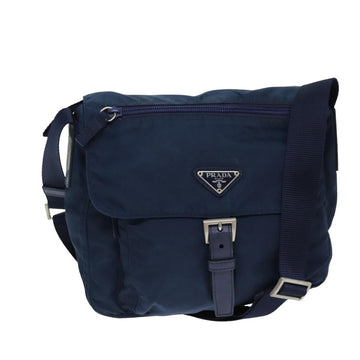 PRADA Shoulder Bag Nylon Navy Auth 81840