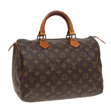 LOUIS VUITTON Monogram Speedy 30 Hand Bag M41526 LV Auth 81932