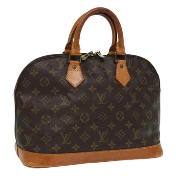 LOUIS VUITTON Monogram Alma Hand Bag M51130 LV Auth 81955