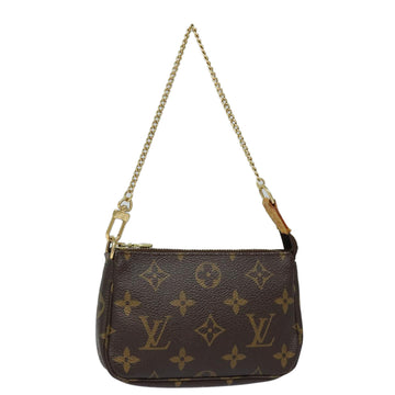 LOUIS VUITTON Monogram Mini Pochette Accessoires Pouch M58009 LV Auth 81995