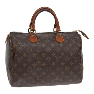 LOUIS VUITTON Monogram Speedy 30 Hand Bag M41526 LV Auth 82001