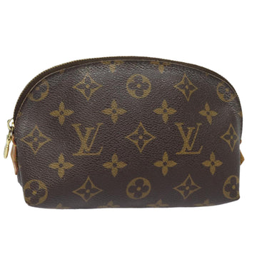 LOUIS VUITTON Monogram Pochette Cosmetic PM Cosmetic Pouch M47515 LV Auth 82042