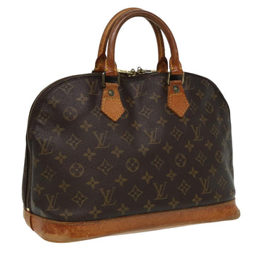 LOUIS VUITTON Monogram Alma Hand Bag M51130 LV Auth 82078