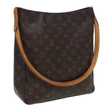 LOUIS VUITTON Monogram Looping GM Shoulder Bag M51145 LV Auth 82088