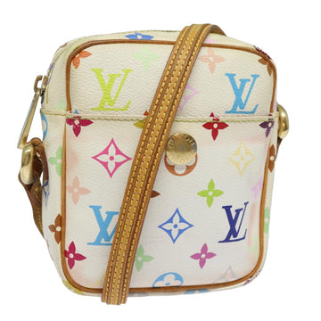 LOUIS VUITTON Monogram Multicolor lift Shoulder Bag White M40055 LV Auth 82140