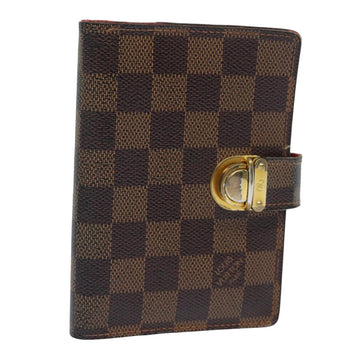 LOUIS VUITTON Damier Ebene Agenda PM Koala Day Planner Cover R21011 Auth 82201