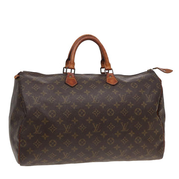 LOUIS VUITTON Monogram Speedy 40 Hand Bag M41522 LV Auth 82211