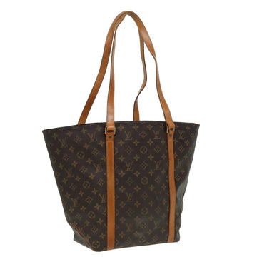 LOUIS VUITTON Monogram Sac Shopping Tote Bag M51108 LV Auth 82213