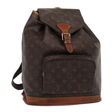 LOUIS VUITTON Monogram Montsouris GM Backpack M51135 LV Auth 82289