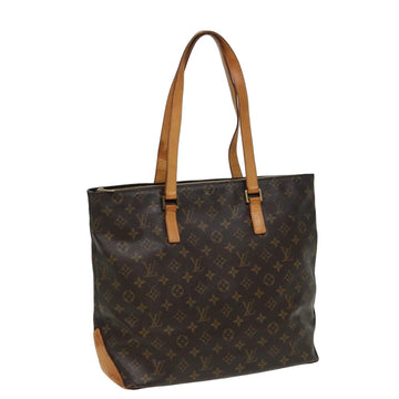 LOUIS VUITTON Monogram Cabas Mezzo Tote Bag M51151 LV Auth 82294