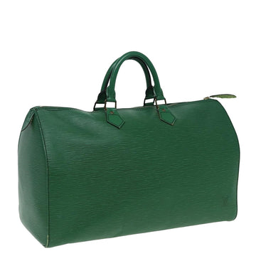 LOUIS VUITTON Epi Speedy 40 Hand Bag Green M42984 LV Auth 82306