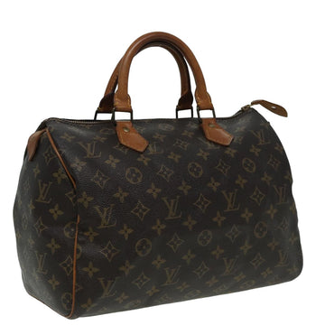 LOUIS VUITTON Monogram Speedy 30 Hand Bag M41526 LV Auth 82319