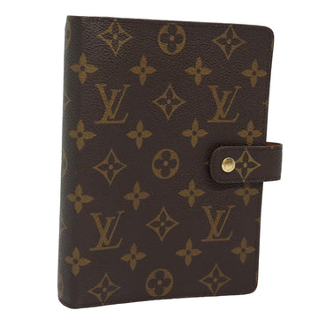 LOUIS VUITTON Monogram Agenda MM Day Planner Cover R20105 LV Auth 82354