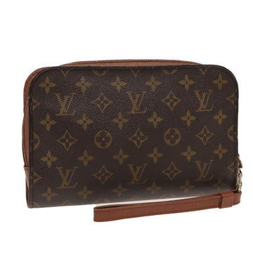 LOUIS VUITTON Monogram Orsay Clutch Bag M51790 LV Auth 82418